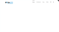 Desktop Screenshot of ibottleless.com